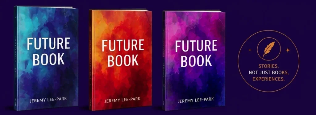 Three upcoming books by Jeremy Lee-Park
